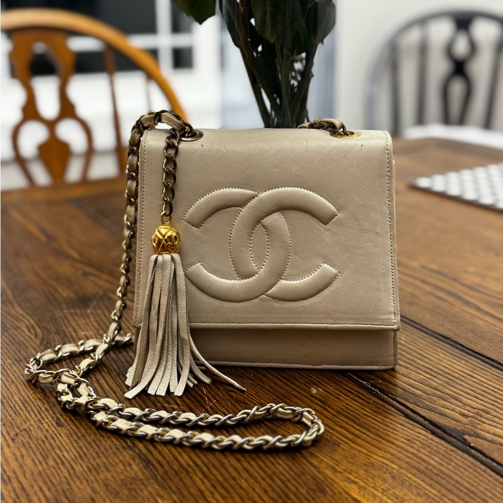 Vintage Small Channel Handbag